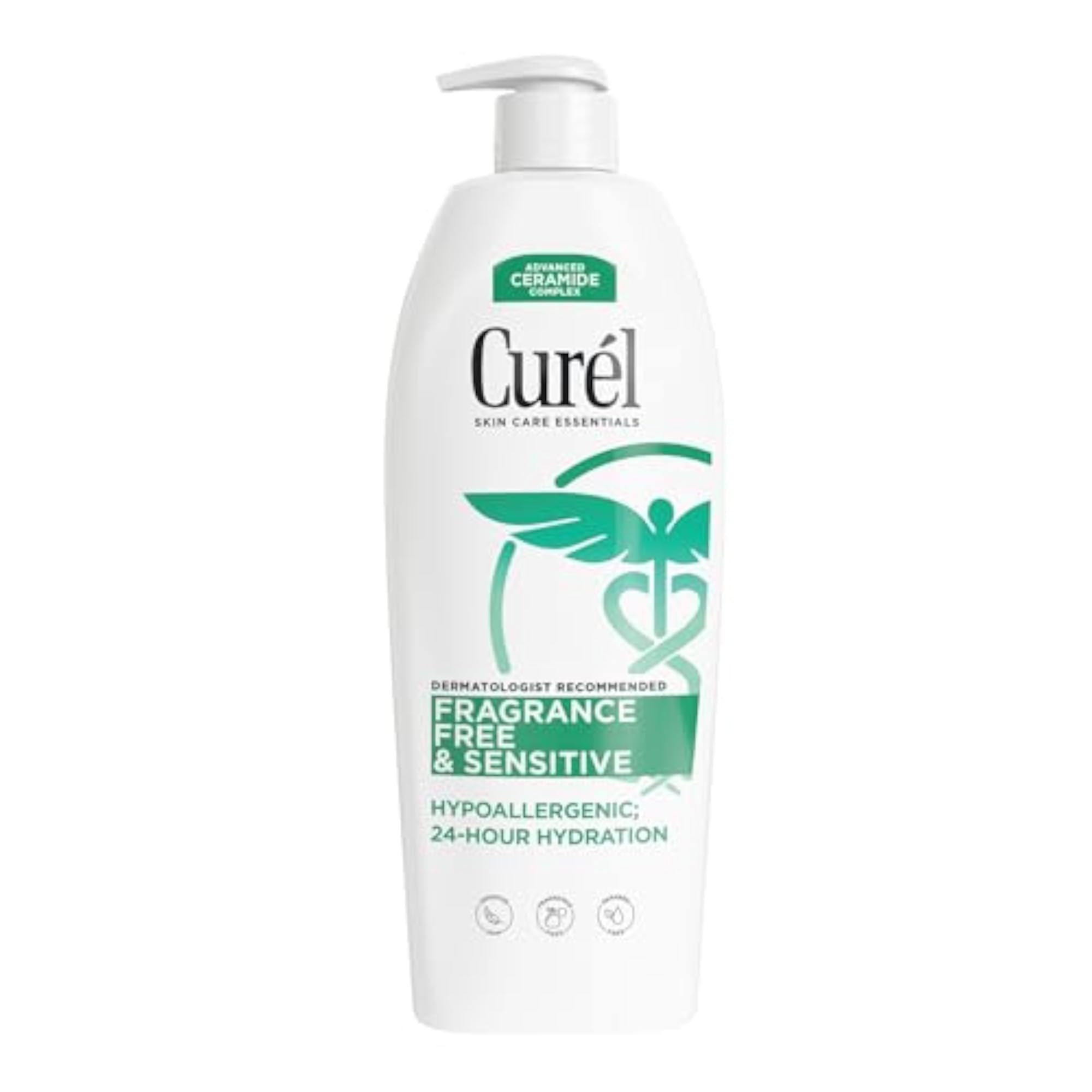Fragrance Free Lotion, 20 Ounce, Gentle Hydration